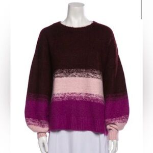 !!SOLD!! UGG Striped Crew Neck Sweater Size: L